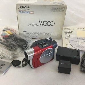 【D-1712】HITACHI 日立 デジタル ビデオカメラ DZ-MV780 付属品有り 現状品【千円市場】の画像1