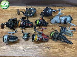 【NF-4213】レトロ リール 11個　まとめて セット OLIMPIC/SUZUMI/DAIWA/SIMANO/RYOBI など ジャンク品 現状品【千円市場】