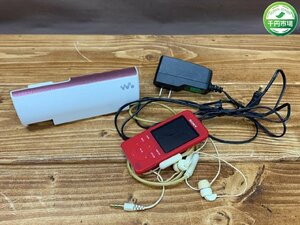 【O-6436】SONY ソニー walkman NW-S14 8GB ウォークマン アクティブスピーカー付き RDP-NWT19 初期化済 現状品【千円市場】