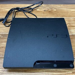 【HG-0436】SONY ソニー PlayStation3 PS3 プレイステーション3 CECH-3000A ブラック 160GB 初期化済み プレステ3 本体 現状品【千円市場】の画像1