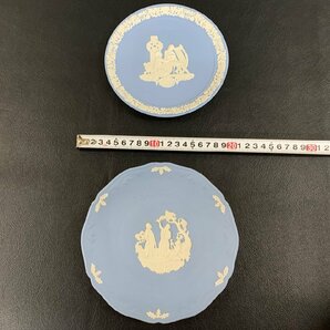 【Y-9872】ウェッジウッド WEDGWOOD 食器 プレート ウエディング 1995 バレンタイン 1993 クリスマス ジャスパー 7枚セット【千円市場】の画像9