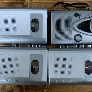 【OY-3143】SONY TCM-400 カセットプレーヤー ELPA カセットテープレコーダーCTR-300 計4点 まとめ セット 現状品【千円市場】の画像1