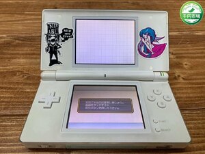 【H3-1001】任天堂 Nintendo DS Lite 本体 ホワイト 白 現状品 携帯ゲーム機 ニンテンドー 初期化済 現状品【千円市場】