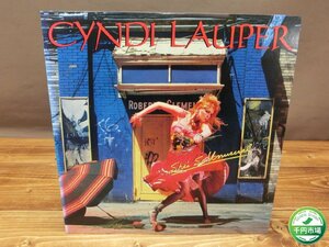 【OY-3278】美品 / シンディ・ローパー / NYダンステリア / LP レコード / LP レコード / 25-3P-486 / CYNDI LAUPER【千円市場】