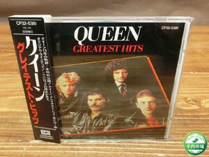 【YI-1291】帯付き 美品 美盤 Queen/クイーン / グレイテスト・ヒッツ CP32-5381東京引取可【千円市場】