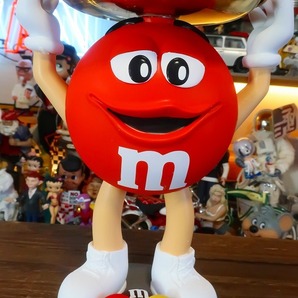 爆レア★m&m's エムアンドエムズ レッドくん キャンディトレイ 店頭ディスプレイの画像1