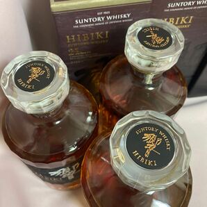 【響21年】サントリーウイスキー 3本セット 箱入り 700ml HIBIKI 未開封 正規購入品 SUNTORY ジャパニーズウイスキー Japanese ウィスキーの画像8