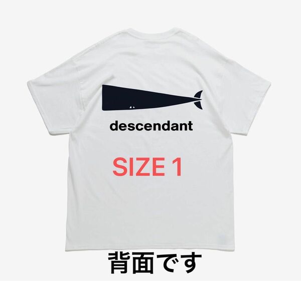 新品 Descendant, CACHALOT SS, SIZE 1, WHITE, WTAPS