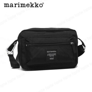 【新品・送料無料】マリメッコ ショルダーバッグ 047241 999 ブラック 黒 Marimekko MY THINGS マイシングス ユニセックス 即決