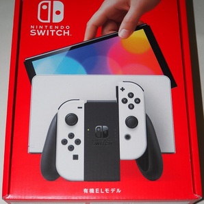 【送料無料】Nintendo Switch ニンテンドー スイッチ 有機ELモデル ホワイト 本体 おまけ付きの画像1