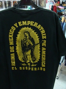 新日本プロレス エル・デスペラード Hecho En Mexico Tシャツ 黒 (XL)