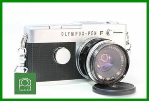 【同梱歓迎】実用■OLYMPUS PEN-FT+F.ZUIKO Auto-S 38mm F1.8■シャッター全速・露出計完動■若干油シミ■AM173