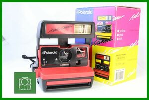 【同梱歓迎】【動作保証・点検済】良品■Polaroid CoolCam レッド■■フラッシュも完動■箱付き■OOO266