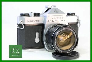 【同梱歓迎】実用■PENTAX SP シルバー + Super-Takumar 28mm F3.5■シャッター全速・露出計完動■OOO150