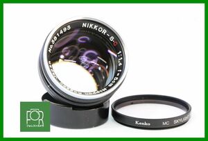 【同梱歓迎】実用■Nikon NIKKOR-S・C 5cm F1.4 Sマウントブラック(381493)■OOO1102