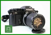 【同梱歓迎】実用■Nikon FA ブラック+ Ai-S Zoom-NIKKOR 35-105mm F3.5-4.5■シャッター全速・露出計完動・日付機能未確認■OOO1106_画像1