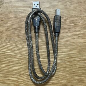 USB2.0ケーブル0.7m 70cm クリアブラック