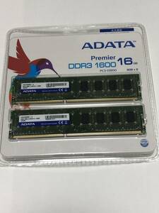 デスクトップPC用メモリ DD３8G×2枚（PC3-12800）