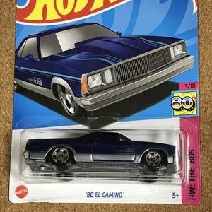 (21-26B) '80 EL CAMINO　, ベーシックカー【ホットウィール】