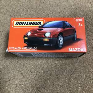 （20-）1992 MAZDA AUTOZAM AZ-1, レッド, 紙箱パッケージ入り品【マッチボックス】