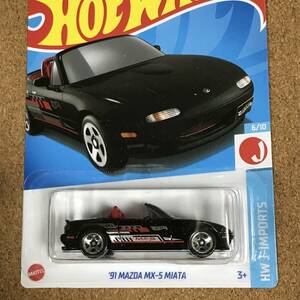 (25-120K) '91 MAZDA MX-5 MIATA, ロードスター, ベーシックカー【ホットウィール】