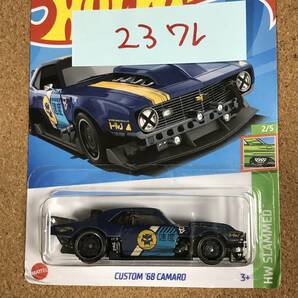 (23-228B-B) CUSTOM '68 CAMARO, 「速度」, ※ブリスターパック割れ※ , ベーシックカー【ホットウィール】の画像1