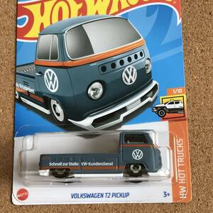 (03-42B) VOLKSWAGEN T2 PICKUP , ベーシックカー【ホットウィール】