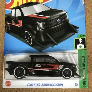 (01-37K) FORD F-150 LIGHTNING CUSTOM, ブラック , ベーシックカー【ホットウィール】