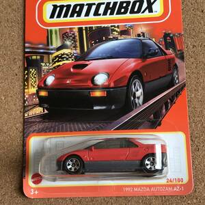 (04-)1992 MAZDA AUTOZAM AZ-1, red, Blister pack [ Matchbox ]