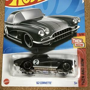 (05-216) '62 CORVETTE, 入手困難、 ベーシックカー【ホットウィール】