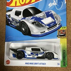 (05-209W) MAD MIKE DRIFT ATTACK, ベーシックカー【ホットウィール】