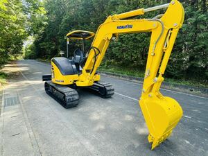  Komatsu PC45MR-5 hydraulic excavator, 4t,2018 year,* prompt decision received case 200km. free shipping,1 week till engine guaranteed * Ibaraki prefecture * trade in 