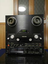 TASCAM(TEAC)3030//TEAC X-2000のプロ仕様//dbx搭載2トラ38cm//本体＋10号リールアタッチメント//メーカーメンテ済み_画像2