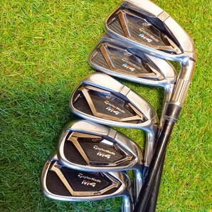 TaylorMade M4アイアン フブキTM6 S 6番、7番、8番、9番、PW  テーラーメイド アイアンセット 右用の画像1