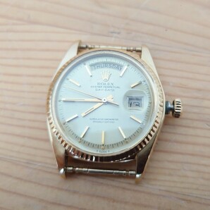 ★ROLEX/ロレックス デイデイト 1803 メンズ 腕時計★検) 自動巻き 稼働品 フェイスのみ 金無垢 18K/750 保管現状品 ジャンク品扱い の画像3