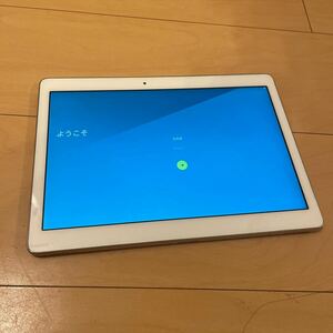 初期化済★ 良品 ドコモ d-01H dtab Silverタブレット 