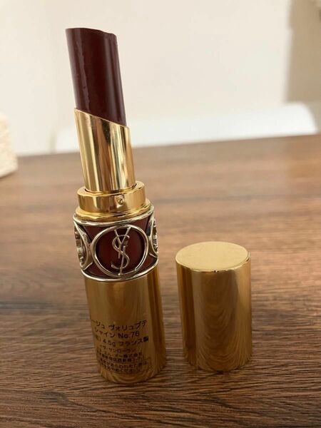 イヴサンローラン　 口紅　ルージュ　 ヴォリュプテ　シャイン　No.76 YSL