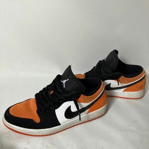 ▽【500円スタート】NIKE ナイキ エアジョーダン1 ロー シャッタード バックボード1 Low Shattered Backboard 553558-128 27.5cmの画像3