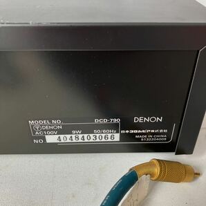 ○【500円スタート】DENON デノン DCD-790 CDプレーヤー CDデッキ オーディオ機器の画像7