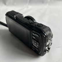 ▽【500円スタート】RICOH リコー デジタルカメラ WG-80 BLACK コンパクトデジタルカメラ 箱・取扱説明書付き 稼動品_画像7