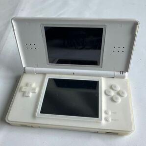 ★【500円スタート】Nintendo DS Lite DSLite クリスタルホワイト USG-001 充電器付きの画像7