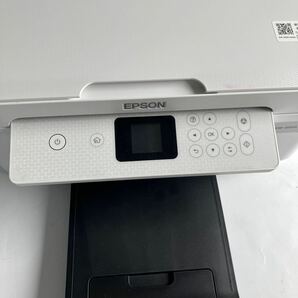 ▽【500円スタート】EPSON エプソン カラリオ インクジェット複合機 EW-456A ホワイト 2024年製 通電◎の画像7