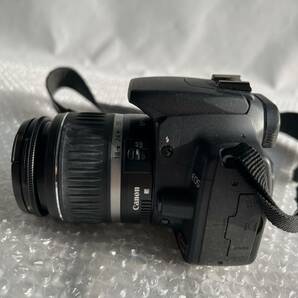 ★[500円スタート]※セット売り※ボックス付き1C-477 Canon キヤノン EOS Kiss Digital X EF-S 18-55mm f/3.5-5.6 II USMの画像3