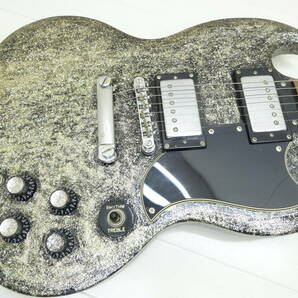 B☆Epiphone SG エレキギター ラメ加工 セットネック エピフォンの画像2