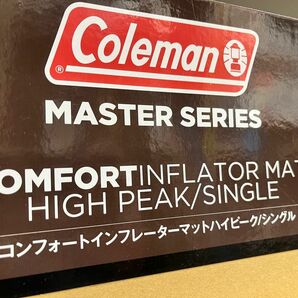 【新品】Coleman コンフォートインフレーターマットハイピーク/シングル