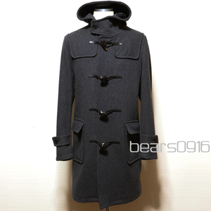  ultimate beautiful goods United Arrows green lable lilac comb ng classical duffle coat . ash L