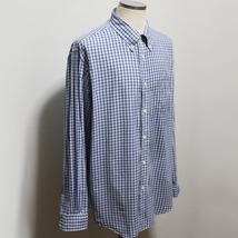 アメリカ購入品 美品 BROOKS BROTHERS ブルックスブラザーズ ボタンダウンシャツ 青×白×SAX XL_画像5