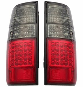 【DEPO製】トヨタ ランクル 80系 ランドクルーザー LEDテールライト テールレ ンズ テールライト スモーク レッド 左右 212-1955P3B-VSR