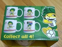 南アフリカサッカーワールドカップ 記念マグカップ オフィシャル 現購入品 ご当地 Mug 入手困難 レア コレクョン コレクター 当時物_画像3