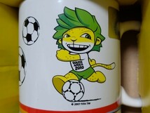 南アフリカサッカーワールドカップ 記念マグカップ オフィシャル 現購入品 ご当地 Mug 入手困難 レア コレクョン コレクター 当時物_画像1